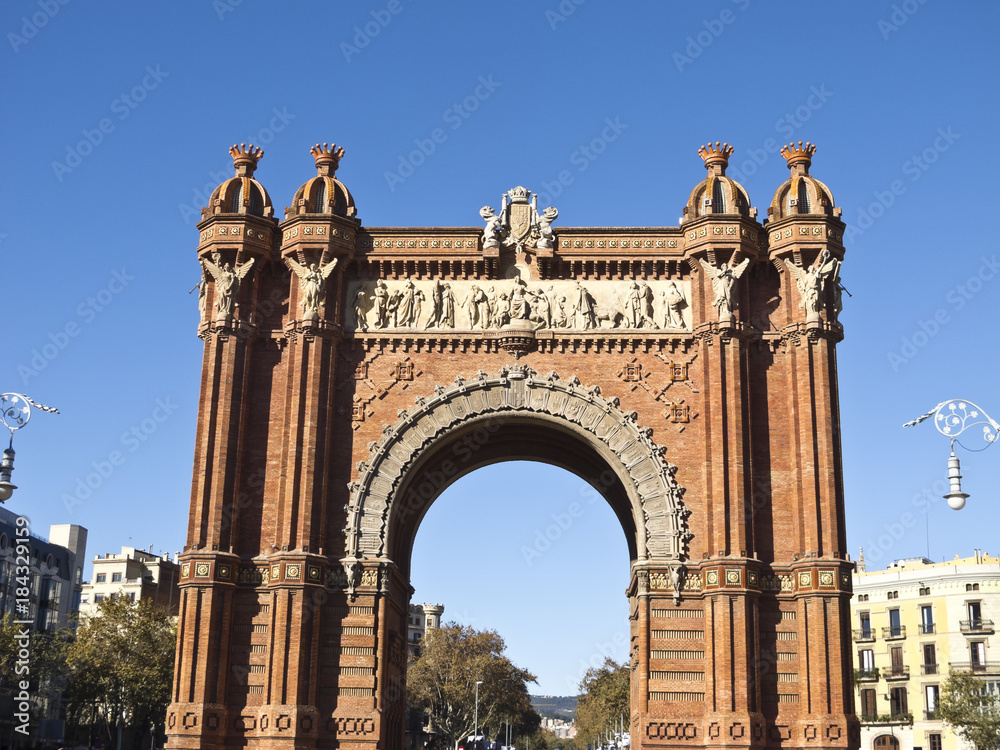 Arch of triumph, Barcelona