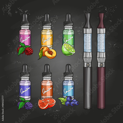 Vector set e-cigarette