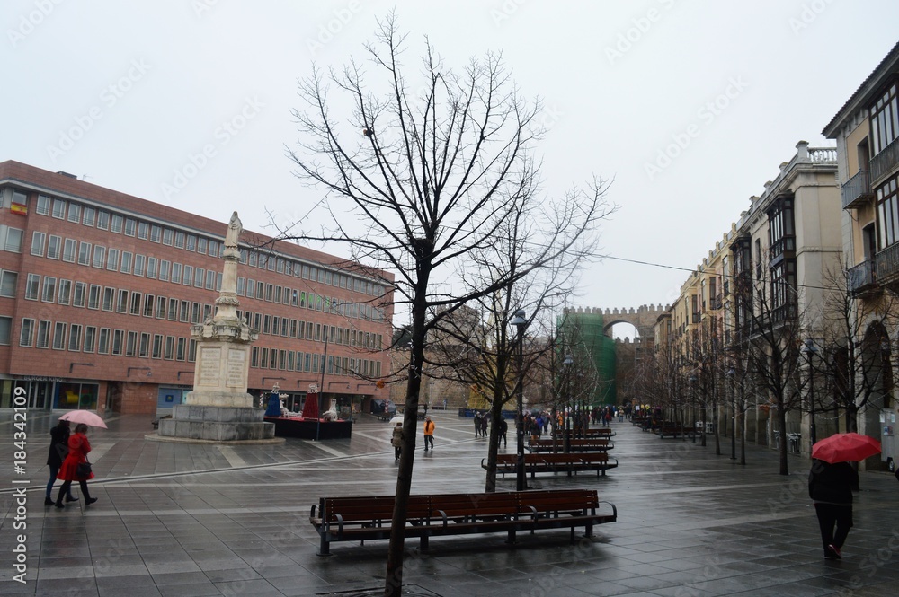 Fototapeta premium Wycieczka do miasta Avila w Hiszpanii