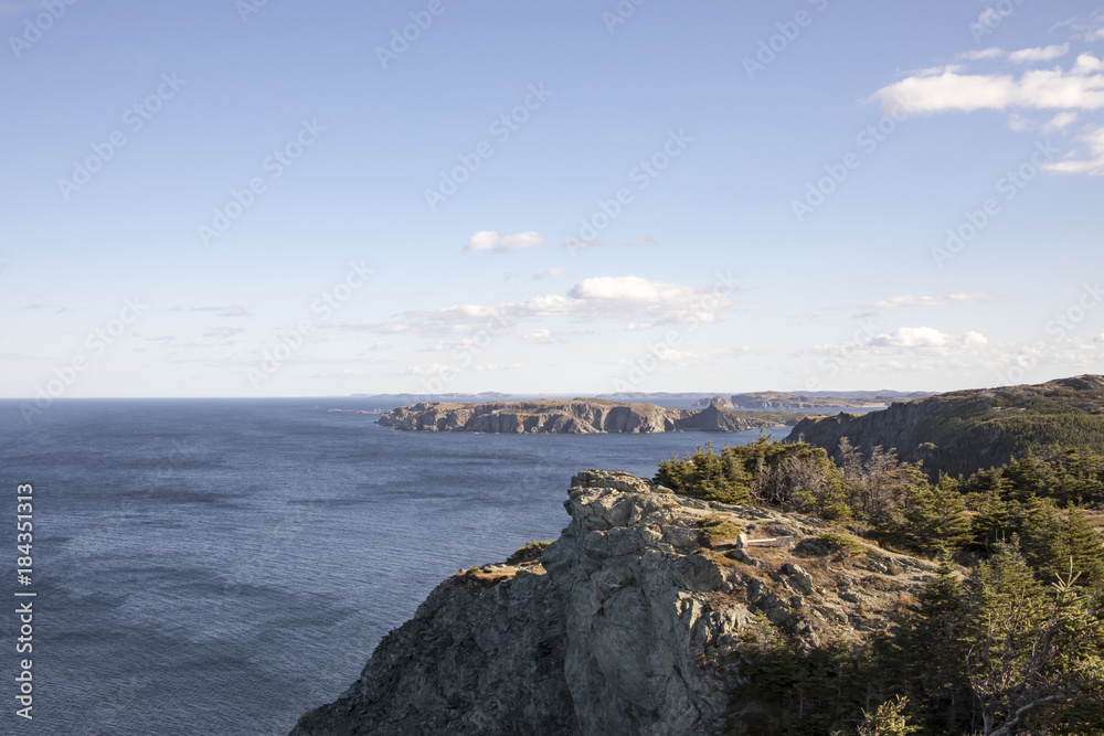 Coastline at Twilingate, Newfoundland, Canada