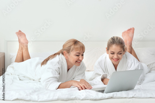 Mature woman and her daught...