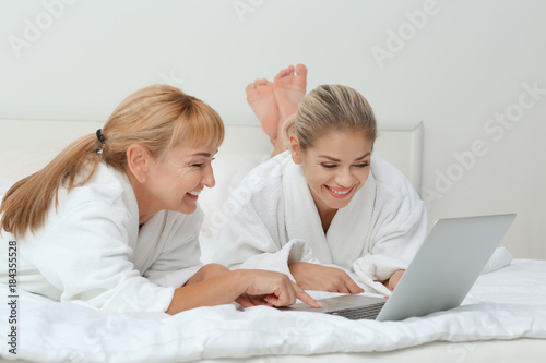 Mature woman and her daught...
