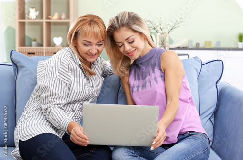 Mature woman and her daught...