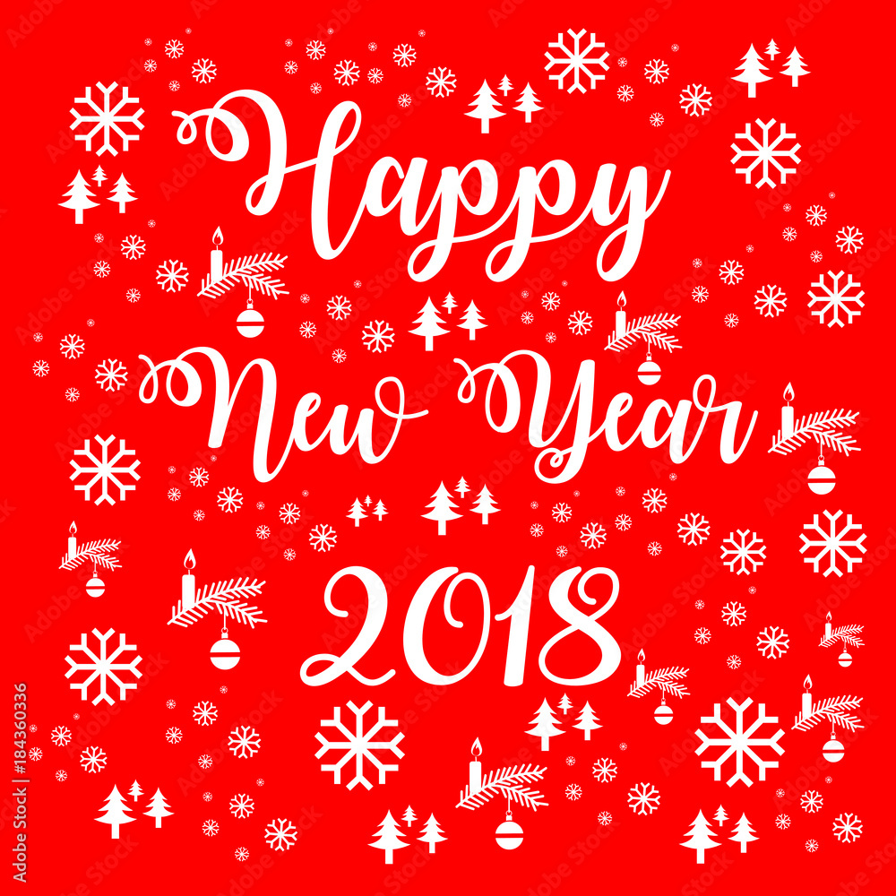 Happy new year 2018 