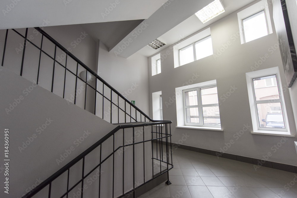 Obraz premium ladder in the building, offices