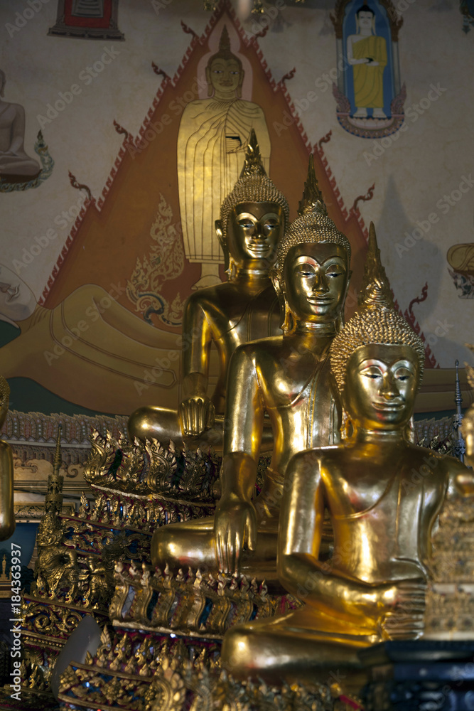 Im Tempel in Bangkok
