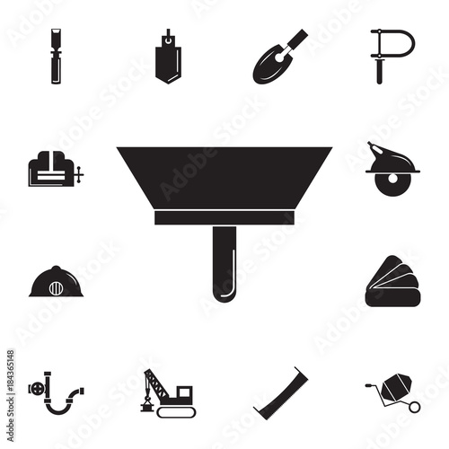 putty knife icon. Set of construction tools icons. Web Icons Premium quality graphic design. Signs, outline symbols collection, simple icons for websites, web design, mobile app