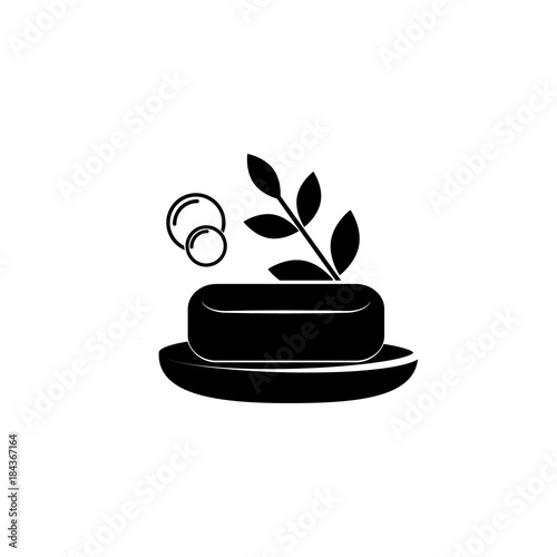 Eco spa soap icon. Spa icon. Element relaxation and rest icon. Premium quality graphic design. Signs, outline symbols collection icon for websites, web design, mobile app