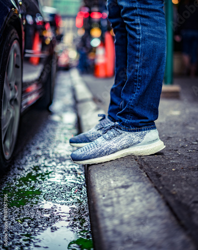 Fotografie Kicks on Fire