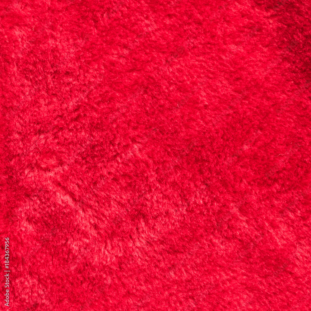 Red velvet texture background part of Christmas Santa Claus fashion  clothing costume and hat Stock Photo | Adobe Stock