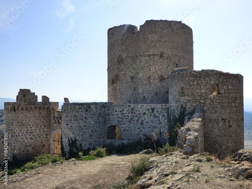 Moya en Cuenca. Villa historica de Castilla la Mancha (España)