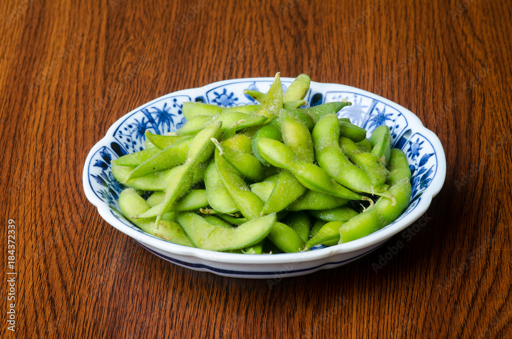 japanese cuisine. japanese soybean on the background japanese cuisine. japanese soybean on the background