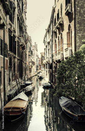 Vintage Quiet Venice Canal © Jason Yoder