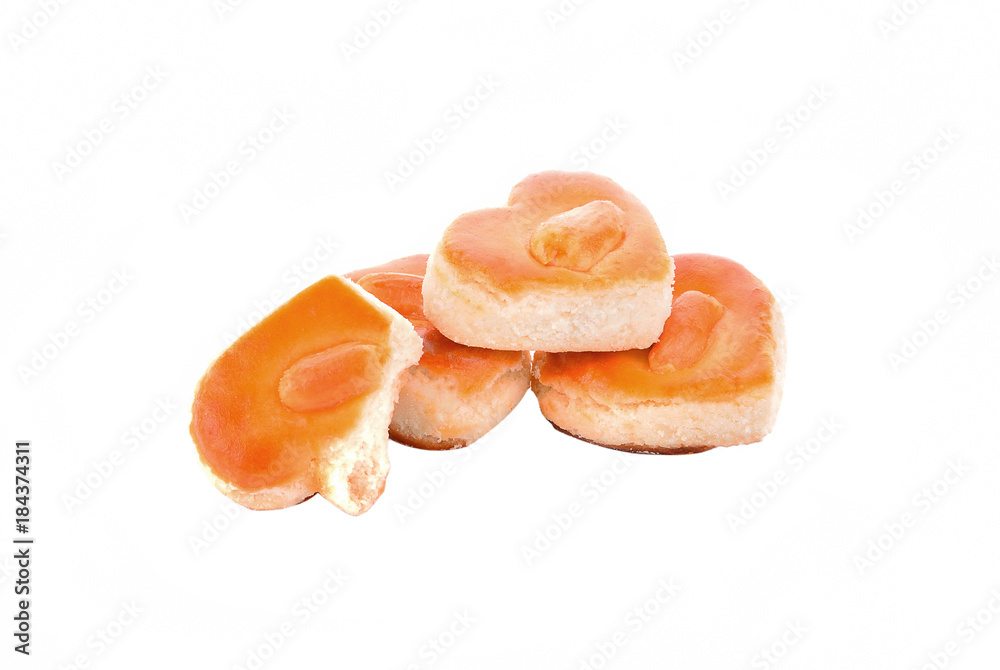 Cookies isolated on white background. Cookies isolated on white background.