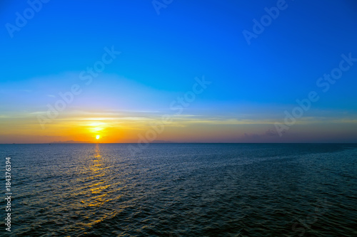 sun and sea Abstract natural backgrounds.