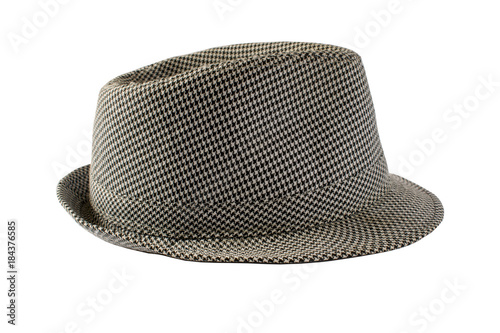 Isolated hat on a white background.