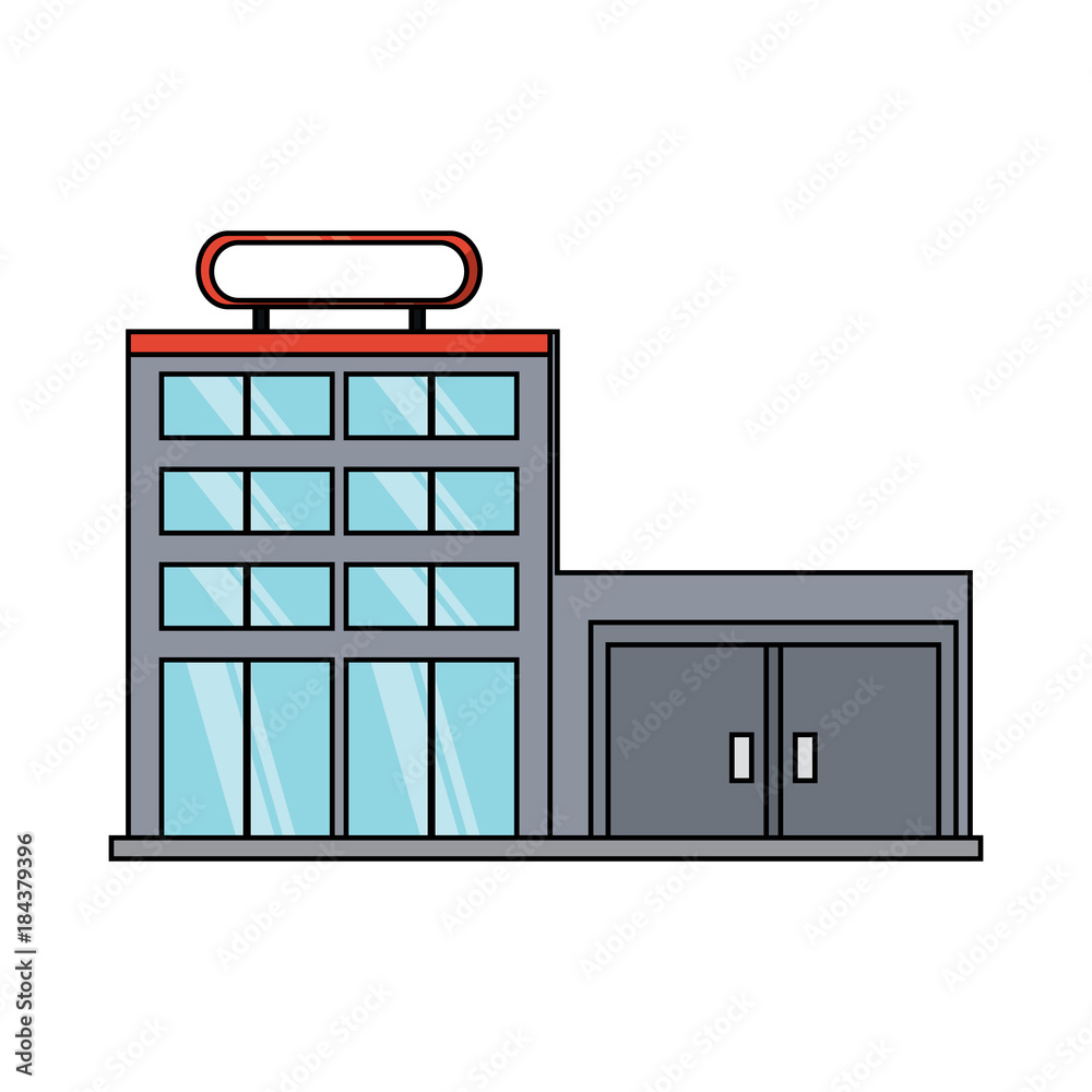 supermarket building icon supermarket building icon