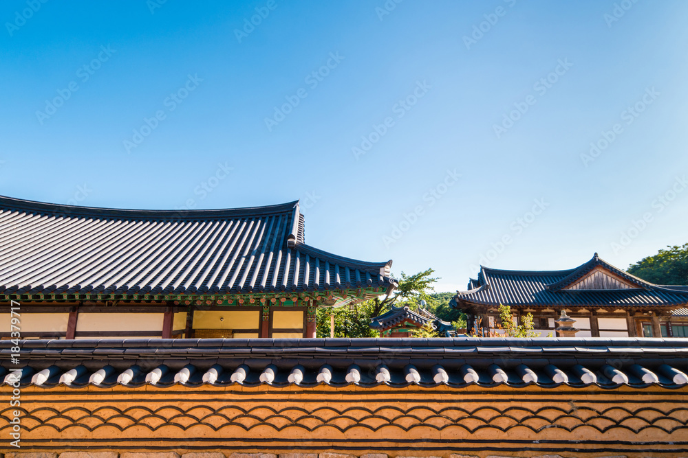 Donghwasa Temple in Daegu. Donghwasa Temple in Daegu.