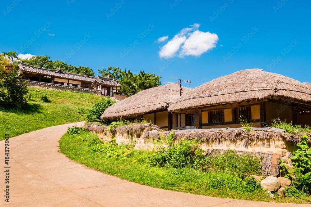 Yangdong Folk Village in Gyeongju, South Korea