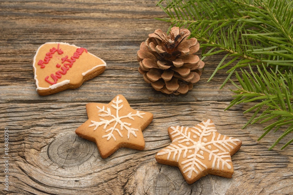 Christmas homemade gingerbread cookies Christmas homemade gingerbread cookies