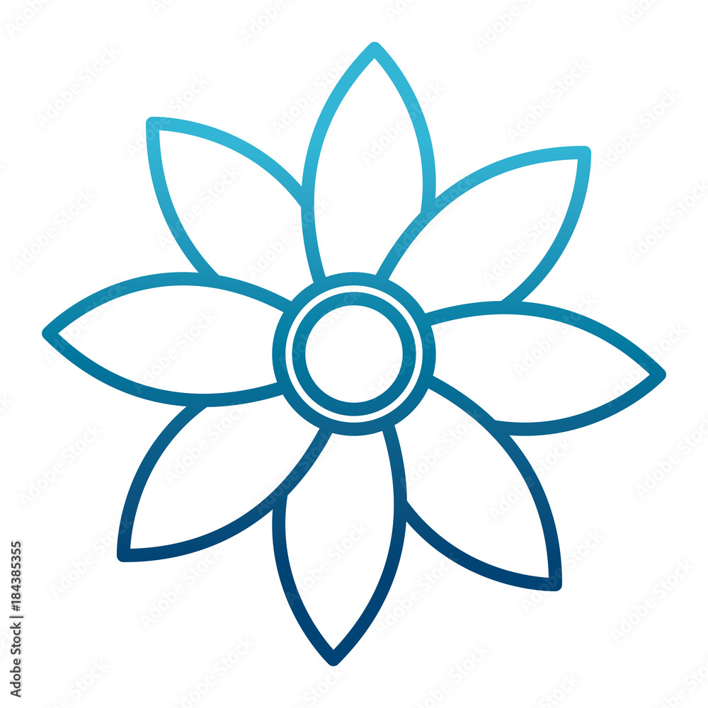 Nature flower symbol Nature flower symbol