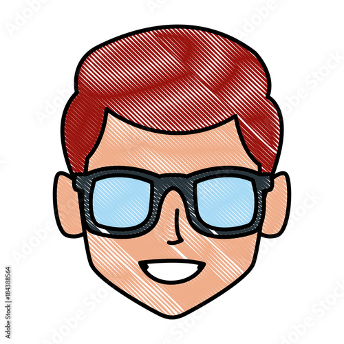 Man with sunglasses profile © Jemastock