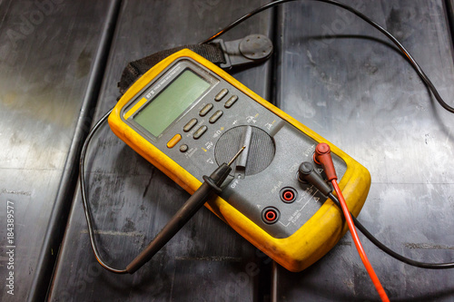 Yellow Electrical Multi meter