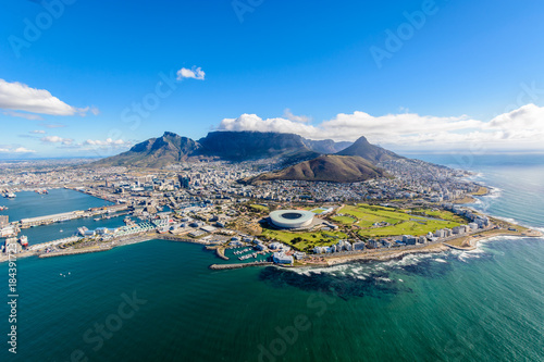 Aerial photo of Cape Town photo