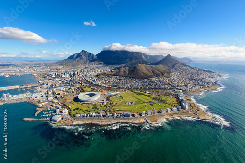 Fotografie, Obraz Aerial photo of Cape Town 2