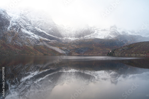 Nusfjord  Lofoten Island  Norway