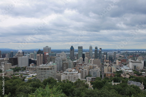 Skyline Park Mont Royal Montreal Canada