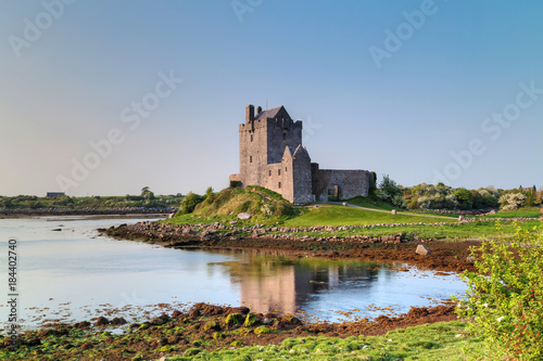 16th Century Dunguaire castle in west Ireland photo