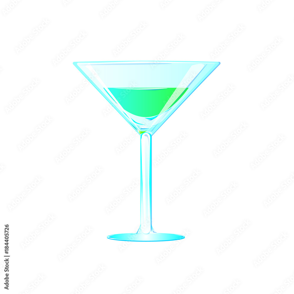 Cocktail in glass