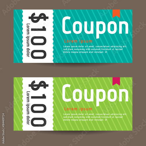 Voucher Coupon Design 