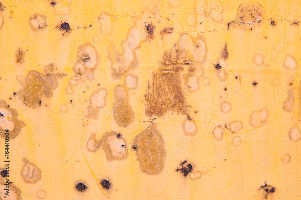 Colorful Rust Stains-Aged Iron