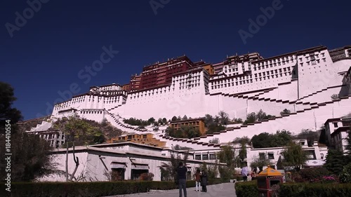 Potala Palace, Lhasa, Tibet. Detail