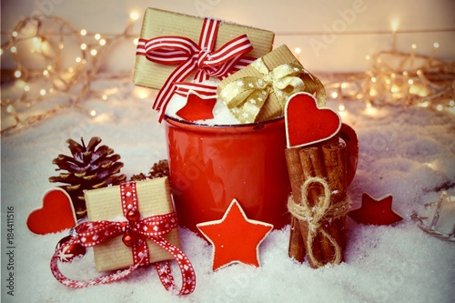 Weihnachten Hintergrund - W...