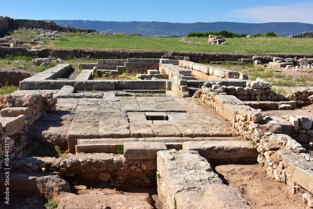 Italy, Puglia, Egnazia. XVth century BC. Archaeological area of the ancient city of Puglia.