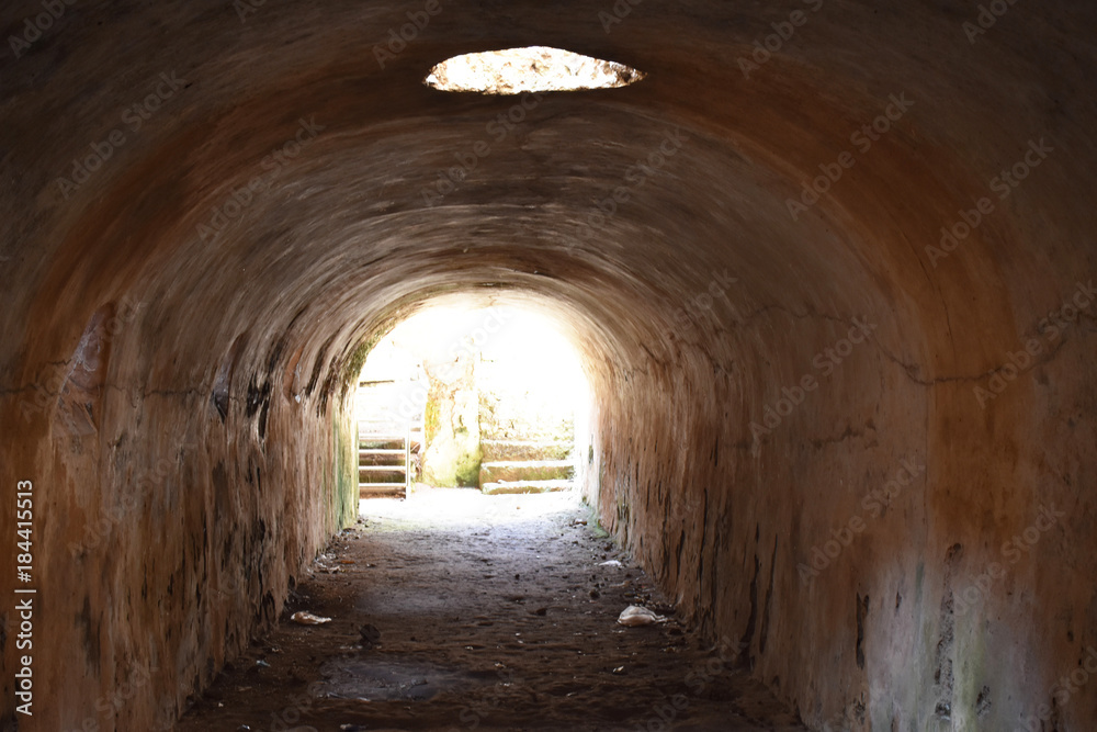 Italy, Puglia, Egnazia. XVth century BC. Archaeological area of the city of Puglia. The cryptoporticus