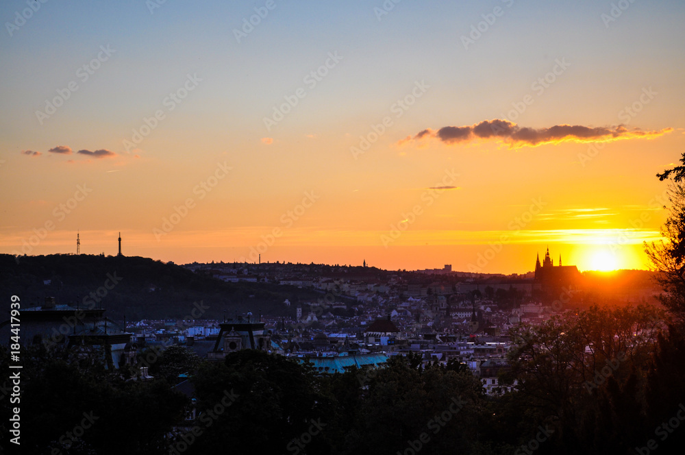 Prague Sunset