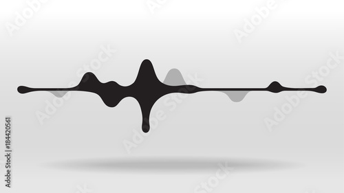 Gummy speaking sound wave