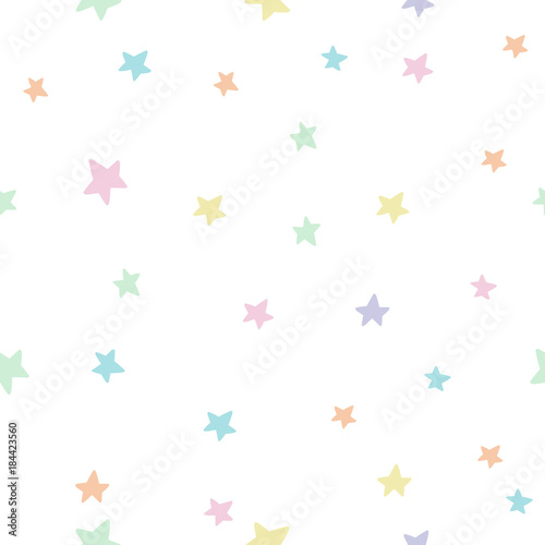 seamless stars pattern
