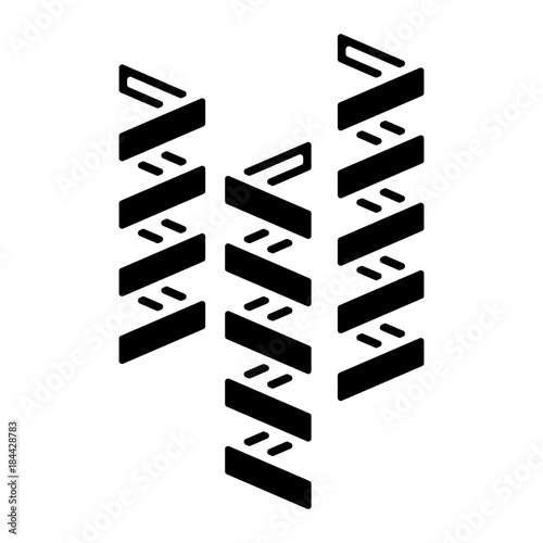 Silvester Icon - Luftschlangen 