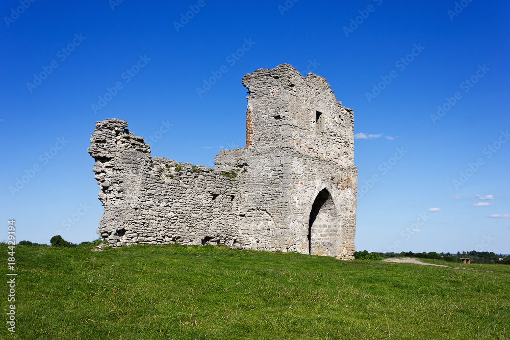 Kremenets castle of the 13th century, Ukraine.