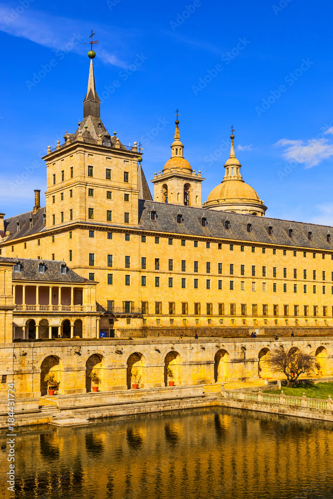 Obraz premium El Escorial near Madrid in Spain
