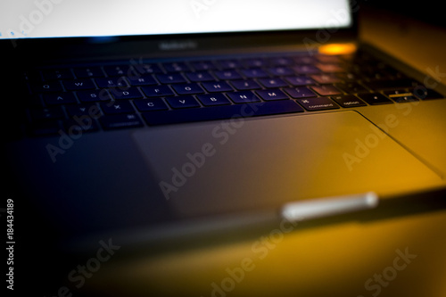 black/grey keyboard 