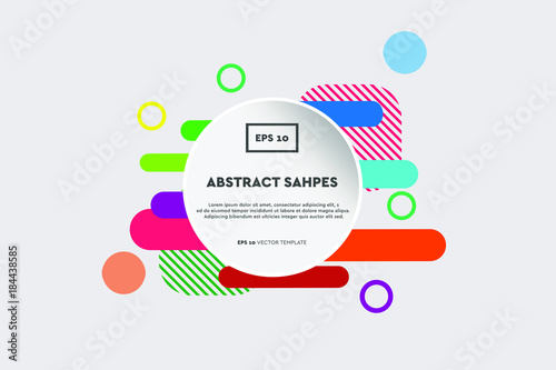Abstarct vector shapes