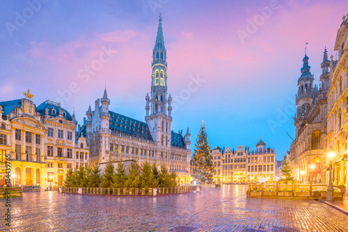The Grand Place in old town Brussels, Belgium
