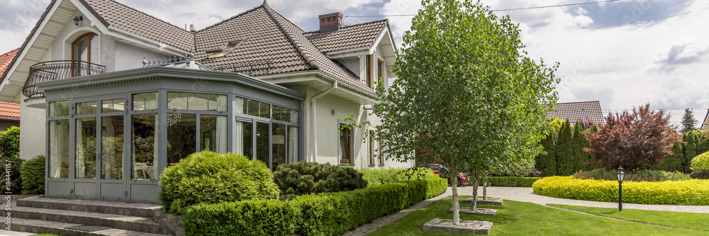 Restaurant with garden Restaurant with garden