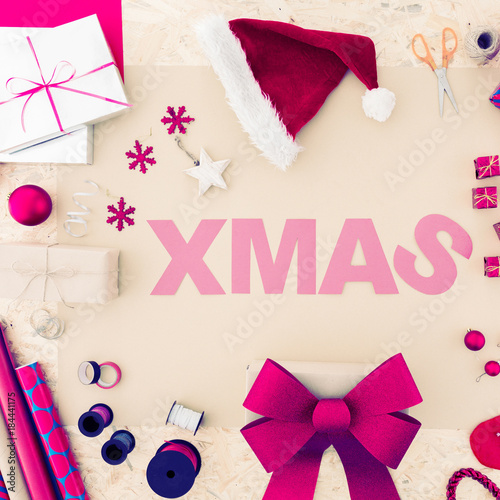 Creative christmas word